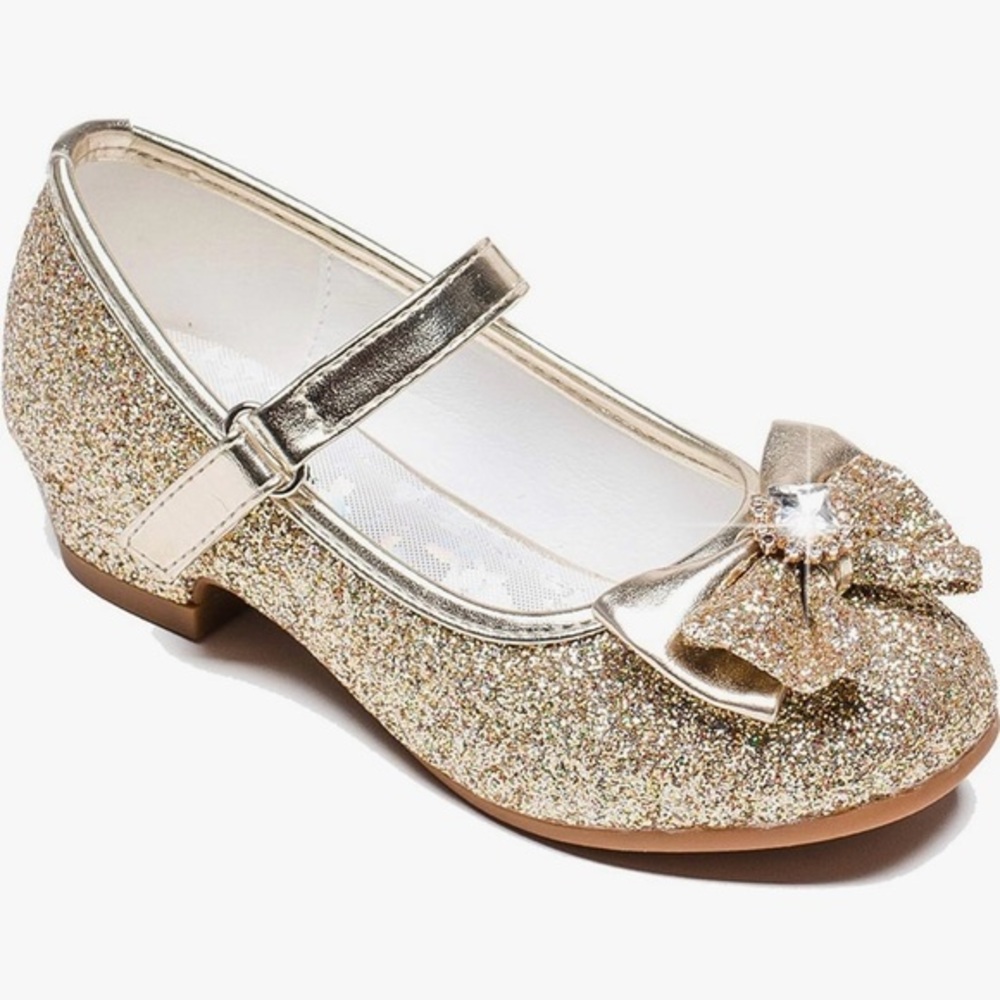 Girls dress shoe glitter Mary Jane’s Size 1